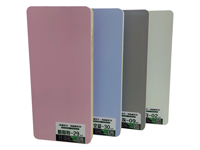 Tablero contrachapado / tablero block con superficie PET/PVC